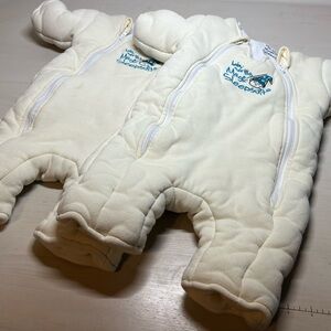 Two Baby Merlin’s Magic Sleepsuits size large (6-9mo or 18-21lbs)